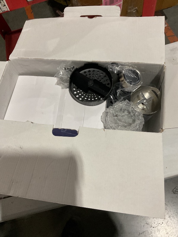 Photo 1 of (used)(unknown if complete) Ganiza Immersion Blender 8 in 1 Hand Blender Max 1000W Heavy Duty Motor, 16 Speed Mode Handheld Blenders Immersion