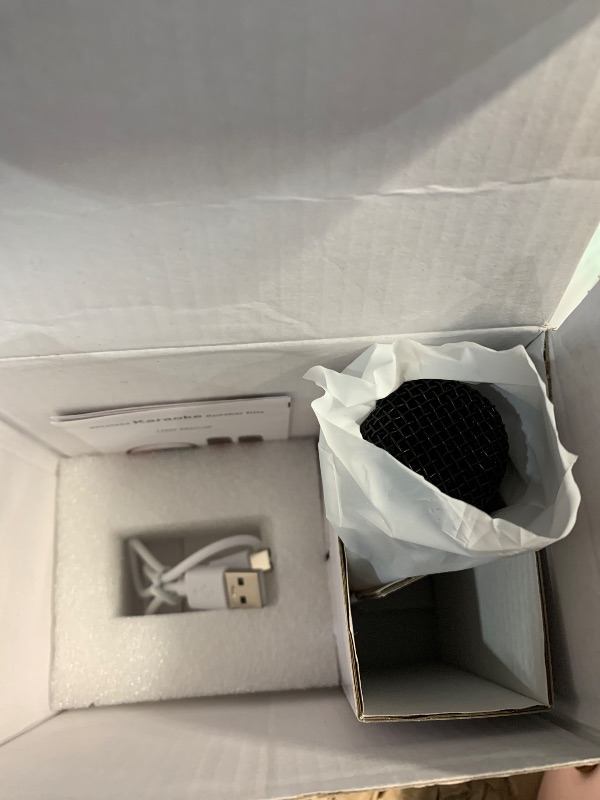 Photo 1 of ***(MISSING A MICROPHONE)***Mini Karaoke Machine for Kids & Adult, 4-12 Years Old Girls Christmas Birthday Gift for Boys, Karaoke Toys Gifts for Girls Ages 4, 5, 6, 7, 8, 9, 10, 12 +Year Old Birthday Party