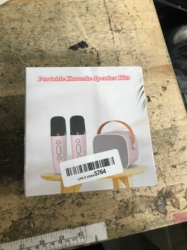 Photo 1 of ***(MISSING A MICROPHONE)***Mini Karaoke Machine for Kids & Adult, 4-12 Years Old Girls Christmas Birthday Gift for Boys, Karaoke Toys Gifts for Girls Ages 4, 5, 6, 7, 8, 9, 10, 12 +Year Old Birthday Party