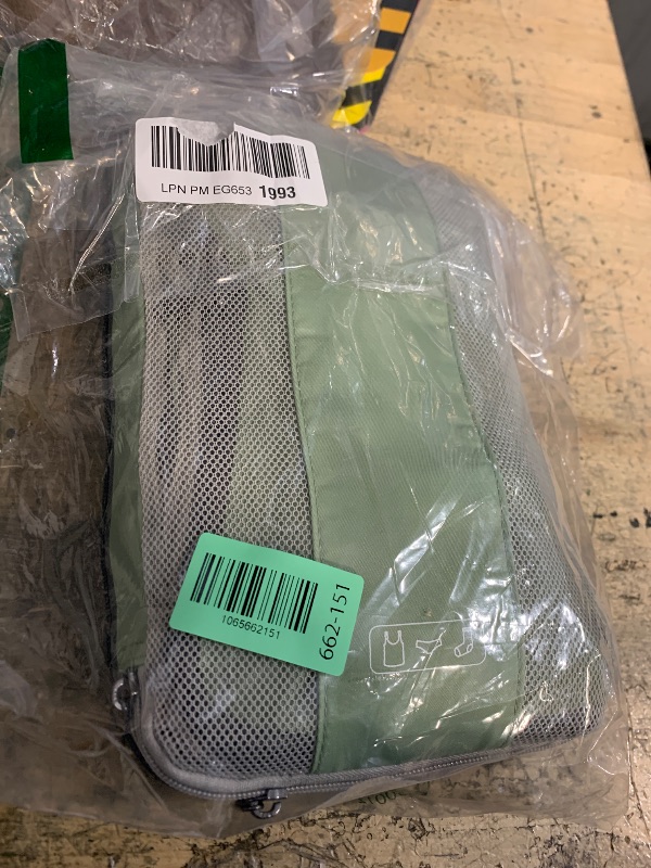 Photo 1 of 10 Set Compression Packing Cubes for Travel Essentials,Compressible Expandable Packing Cubes for Suitcase,OlarHike Luggage Organizer Bags for Travel,Handy Helper for Organizing Clothes(Matcha Green)