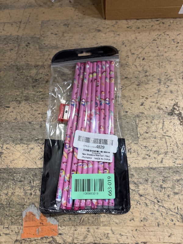 Photo 1 of 10pcs Nail Dotting Rhinestone Picker Tool, Self-Adhesive Wax Pencil for Rhinestones Nail Charms Gems, Nail Art Tools Diamond Art Accessories,Wax Pen Diamond Painting Tools for Bedazzler Bedazzling Kit