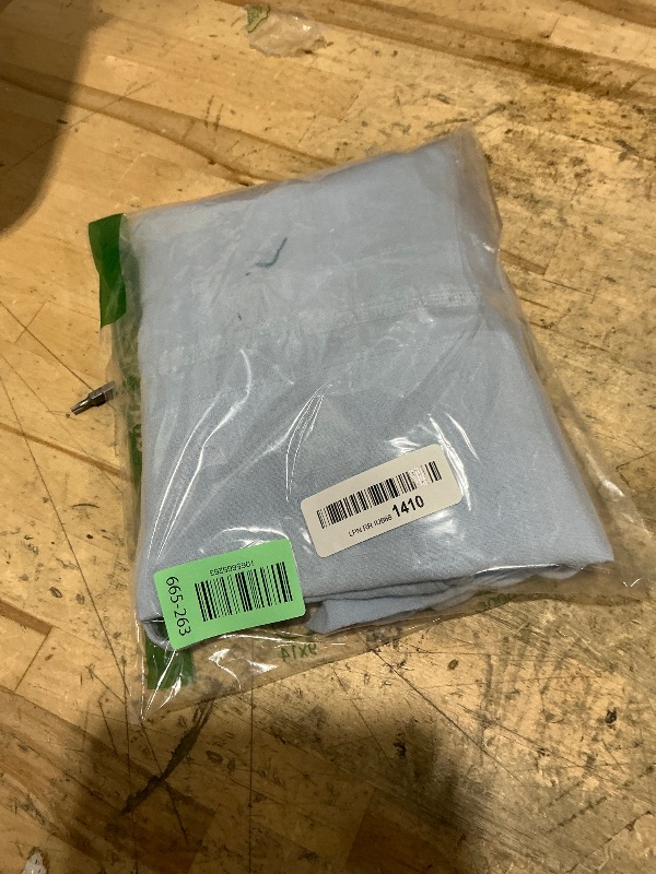 Photo 1 of ****HAS A PEN STAIN ON THE FRONT**** Yanekop Womens Linen Mini Dress Spaghetti Strap Short Beach Summer Dresses Sleeveless Sundress Open Back Dress(Light Blue,XS)