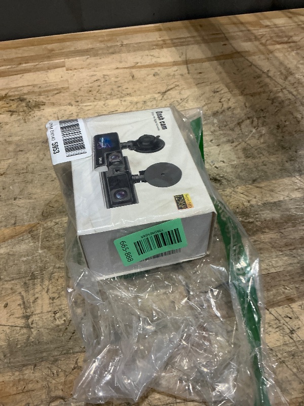 Photo 1 of 1080P Dual Dash Camera for Car Front and Inside Dashcam Car Security Video Recorder,170°Wide Angle Vehicle Cam,WDR,G-Sensor,2’’ IPS Screen,Loop Recording,Night Vision (Dual Dash Cam Without Card)