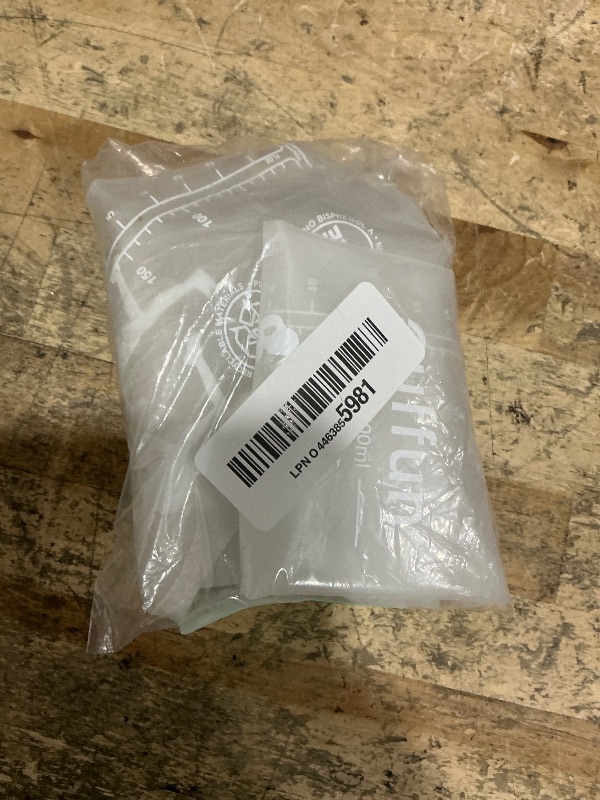 Photo 1 of 2 Pack Soft Water Bottle, TPU Collapsible Flask Foldable Bottles for Hydration Pack, BPA-Free, Running Lightweight Water Bottle for Outdoor Sports like Hiking Cycling Climbing Running (17OZ/500ml)