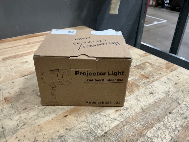 Photo 1 of 12 in 1 Christmas Projector Lights Outdoor,3D Dynamic Christmas Decorations Indoor,Clearer Santa Sleigh HD Patterns Holiday Lights,Waterproof for Window Wall Yard Holiday Decor