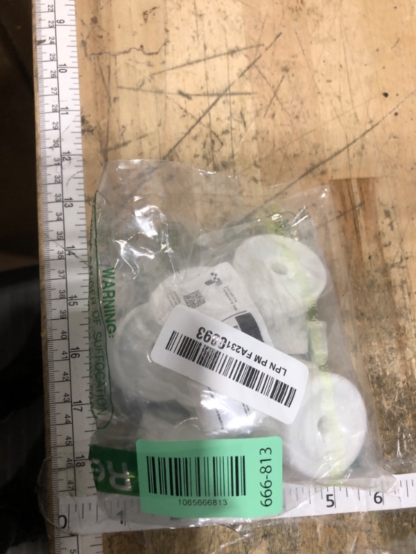 Photo 1 of (8 Pack) Exact Replacement Dishwasher Dishrack Rollers and Studs - Lower Rack Wheel Kit Compatible with GE, Kenmore, and Hotpoint Dishwashers Part Number WD35X21038