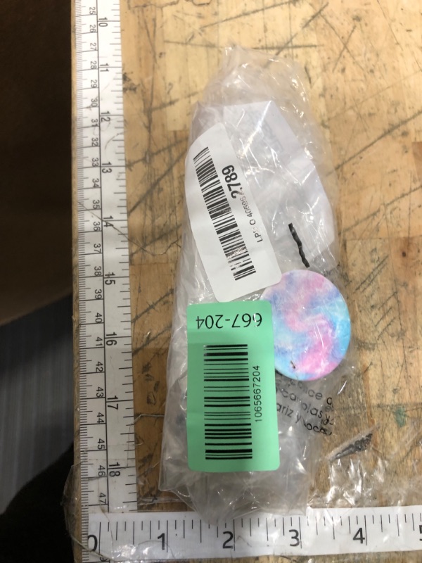 Photo 1 of ????PopSockets Phone Grip with Expanding Kickstand, Marble PopGrip - Opal Glow