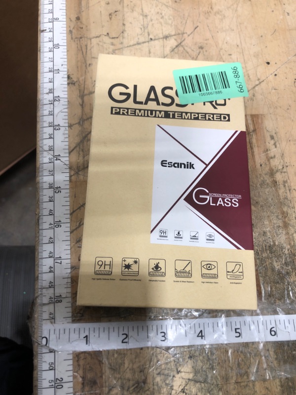 Photo 1 of **FACTORY SEALED** Esanik 1 Pack for iPhone 17 Matte Glass Screen Protector + 1 Pack Camera Lens Protector - Anti-Glare, Anti-Fingerprint, Anti-Reflection, 9H Hardness, Smooth Touch, Easy Installation Frame Included