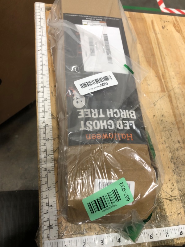 Photo 1 of [Timer] 2 Pack 24 Inch Halloween Decorations Indoor Lighted Tree, Black Halloween Spooky Trees with 48 LEDs Orange & Purple Lights, USB/Battery Operated Tabletop Tree for Home Table Party Decor