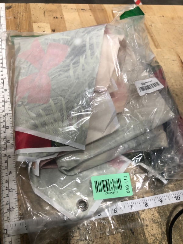 Photo 1 of Christmas Backdrops for Photography, Fireplace Photo Backdrop for Wall Photoshoot, Xmas Background Holiday Party Tree Red Socks Gifts Decorations 7x5FT