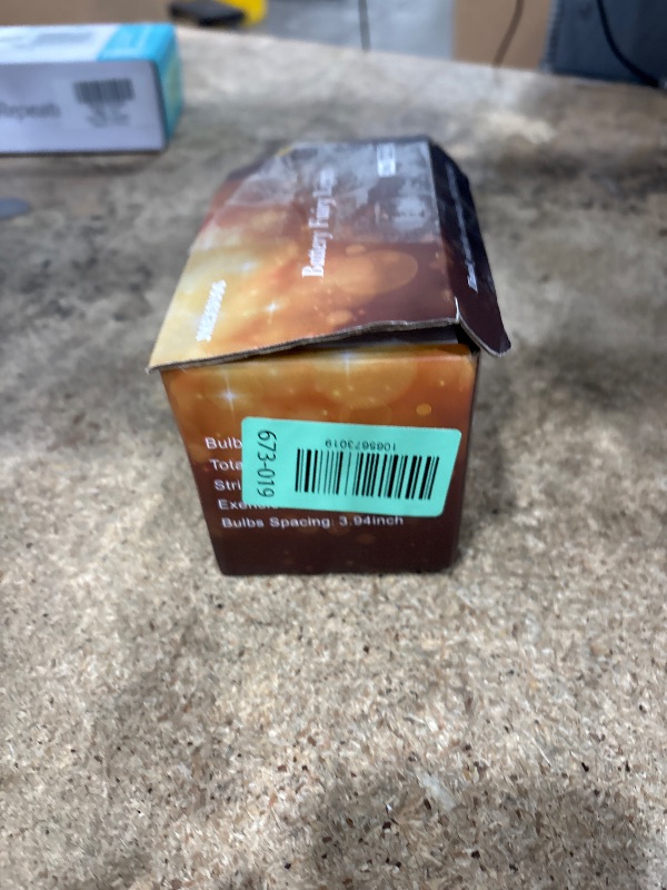 Photo 1 of ***only 1 not 2 pcs **** JMEXSUSS 2 Pack Fairy Lights Battery Operated with Remote, Total 400 LED 132ft Battery Powered String Lights, Christmas Twinkle Lights for Bedroom Indoor Outdoor Patio Tree Christmas Decor, Warm White