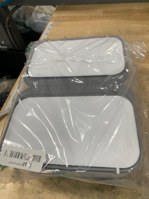 Photo 1 of 2 Pack Wipes Dispenser, Wipe Holder for Baby & Adult, Seposeve Refillable Wipe Container, Keeps Wipes Fresh, One-Handed Operation. Non-Slip, Easy Open/Close Wipes Pouch Case(2 Grey)