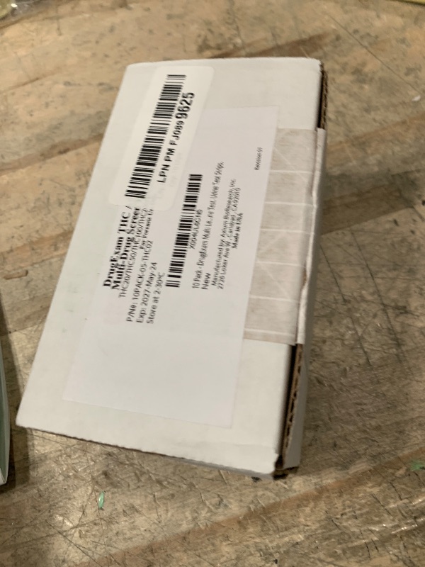 Photo 1 of 10 Pack - DrugExam Multi Level (THC) Test 20 ng/mL, 50 ng/mL, 100 ng/mL, 200 ng/mL, 300 ng/mL Urine Test. Urine Test Strips.