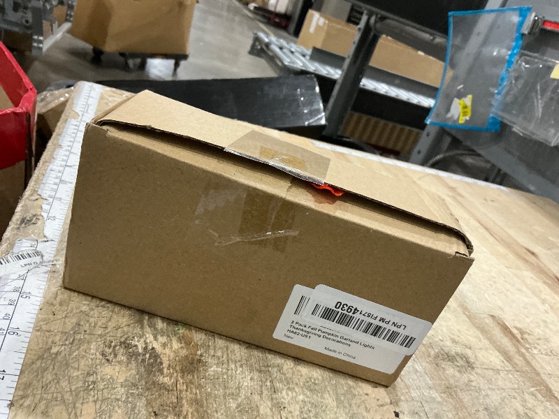 Photo 1 of 2 Pack Thanksgiving Decorations Fall Garland with Pumpkin Lights Fall Decorations for Home, Total 60 LED 20 Ft Maples Leaves Thanksgiving Lights Battery Operated Autumn Decor Indoor Outdoor Christmas