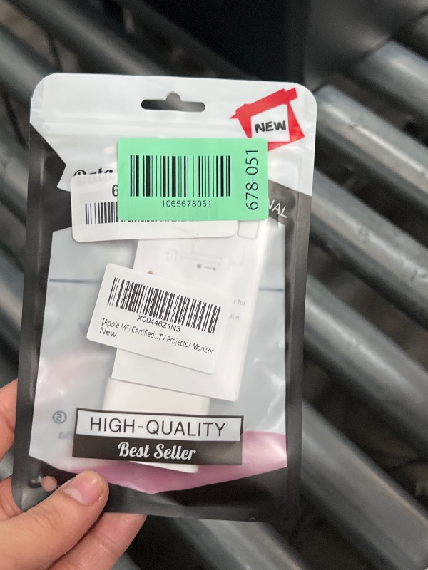 Photo 1 of [Apple MFi Certified] Apple Lightning to HDMI Adapter for iPhone to TV, 1080P Digital AV Adapter Sync Screen Connector Cable Compatible for iPhone 14 13 12 11 XS XR X 8 iPad to HDTV Projector Monitor