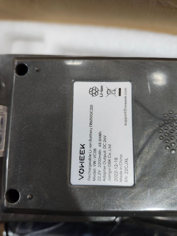 Photo 1 of ***************used-dirty, missing accessories************
Powaert N7S Cordless Vacuum Cleaner, 6-in-1 Lightweight Stick Vacuum with Powerful Suction, 6-Cell 2200mAh Rechargeable Battery, Handheld Vacuum Cleaners for Pet Hair, Carpet, Floor (Blue)