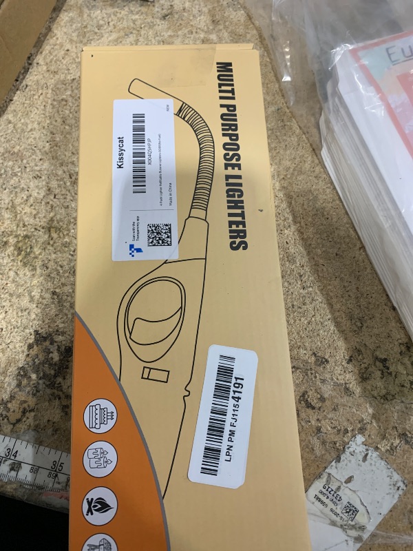 Photo 1 of 4 Pack Lighter Refillable Butane Lighters, Candle Lighters for Candle Camping Fireplace Party BBQ Grill(No Fuel)