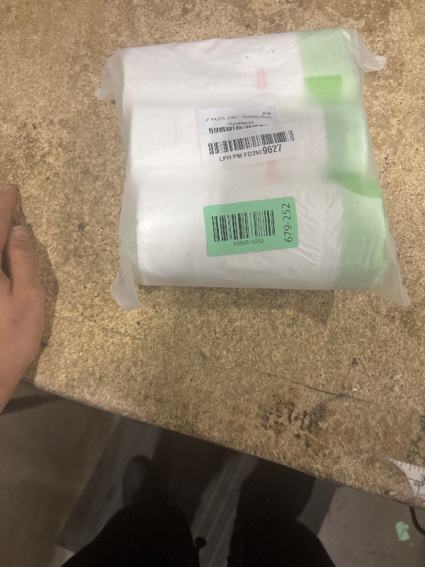 Photo 1 of 120 Count (6 Rolls) Replacement Trash Bags Compatible with PETKIT PuraMax Automatic Self-Cleaning Litter Box, Durable Drawstring Litter Box Trash Bags, Durable Leak-proof - 19.69" * 16.14"