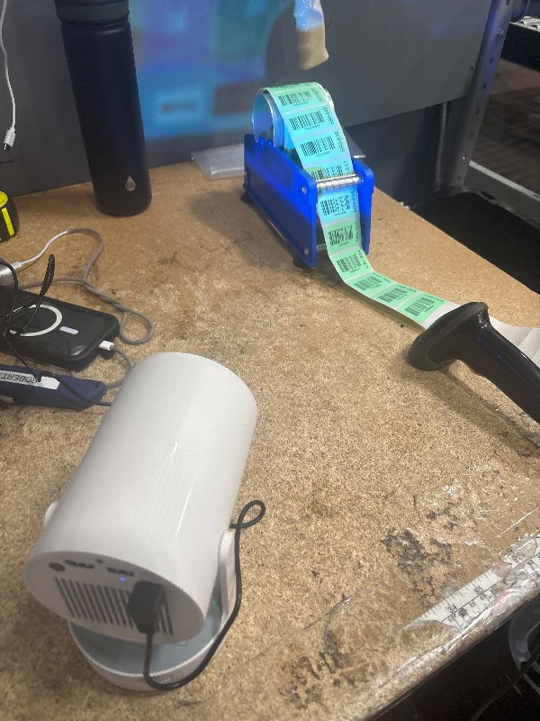 Photo 1 of ?Electric Focus?Magcubic Mini Projector 4K Support, Portable Projector with WiFi 6 and Bluetooth 5.4, Smart Proyector, 5W Soundbase Speaker, 180°Rotation for Home Theater