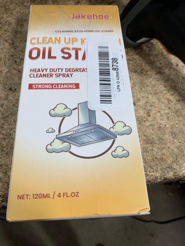 View 2 of ***PARTIAL SET/ ONLY 1 *** BOELIKAYS Grease Remover,Heavy Oil Stain Cleaner Kitchen,Clean Up Kitchen Oil Stains, 2025 Upgrade Cleaner Spray Degreaser Cleaner, Grease Remover for Pot, Stoves and Range Hoods (2)