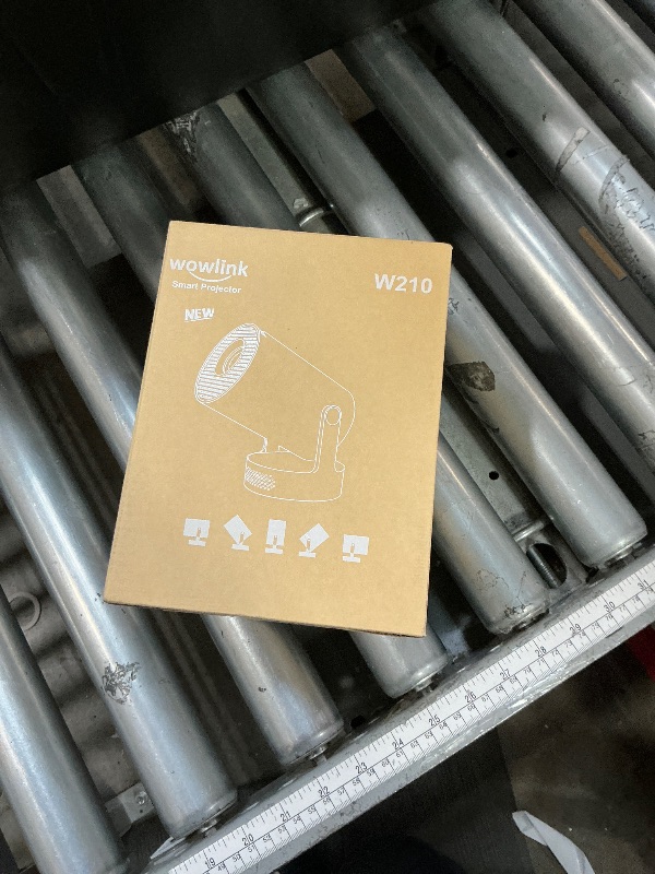 Photo 1 of [Built-in Apps & 2025 Upgraded] Mini Projector with WiFi 6 and Bluetooth 5.4 Support 4K 1080P Auto Keystone 180° Rotatable Projector Portable Compatibile with HDMI/TV Stick/Memory Stick/Laptop, White