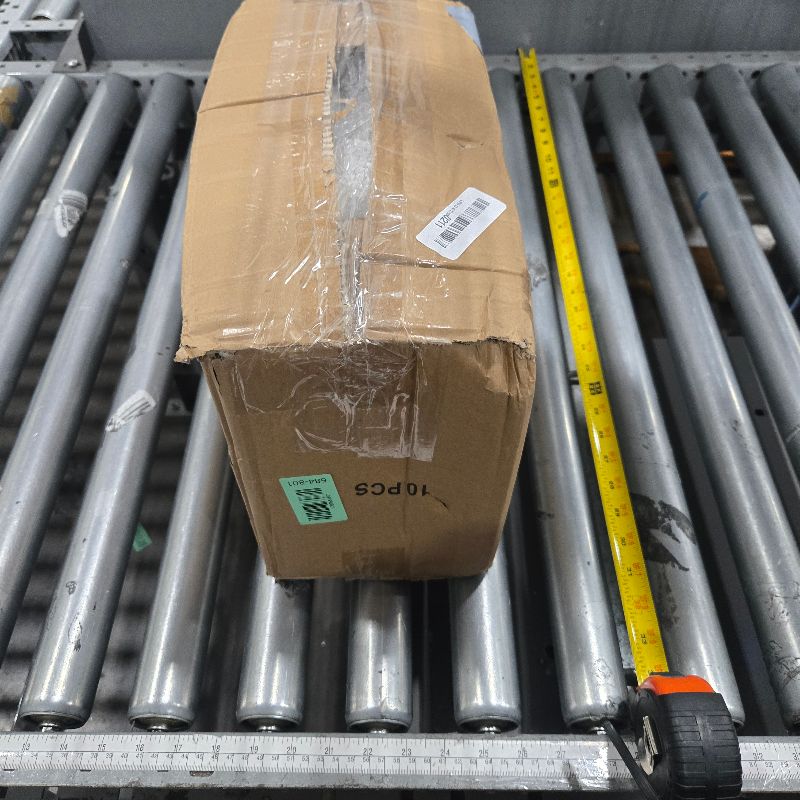 Photo 1 of 10 Pcs dessert table display set,3pcs 3 Tier cupcake stand,3pcs plastic wedding cake stands for party?4pcs cookie dessert trays?cake stands for tea party baby shower?White three tiered serving stand