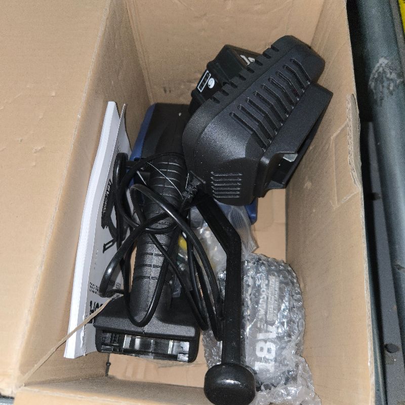 Photo 1 of **FOR PARTS ONLY**SWANSOFT Electric Strapping Machine for Width 0.51" - 0.63" PP PET Straps, 2 x 5000mAh Battery Automatic Strapping Tool, Handheld Semi-Automatic Banding Tools for Packaging Box Pallet