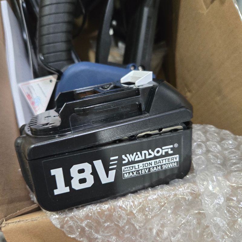 Photo 1 of **FOR PARTS ONLY**SWANSOFT Electric Strapping Machine for Width 0.51" - 0.63" PP PET Straps, 2 x 5000mAh Battery Automatic Strapping Tool, Handheld Semi-Automatic Banding Tools for Packaging Box Pallet