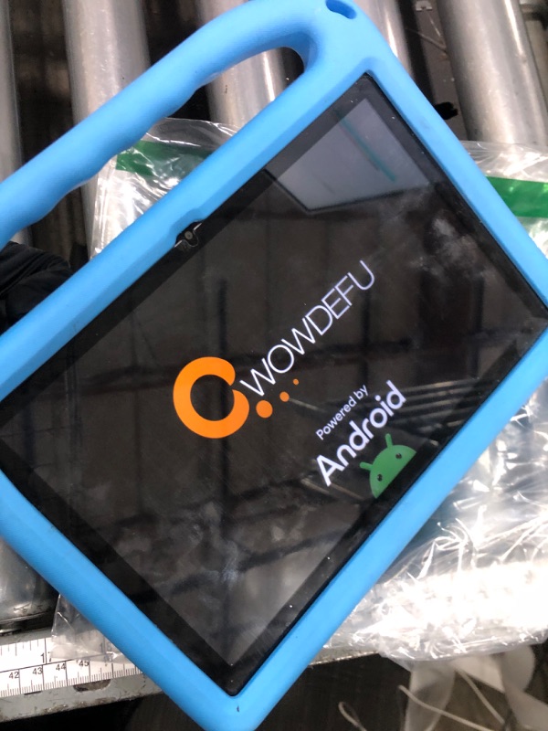 Photo 1 of **NO CHARGER** CWOWDEFU Kids Tablet,10-inch Android 14 Tablet for Kids with Protective Case, Kids Pad has 8 GB RAM, 128 GB ROM (up to 1 TB usable),Face ID,WiFi 6,Bluetooth 5.0,6000 mAh,GPS,