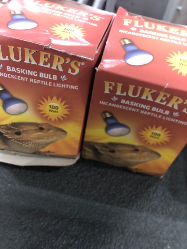 Photo 1 of (2 Pack) Fluker's Basking Spotlight Bulbs for Reptiles 100 Watt