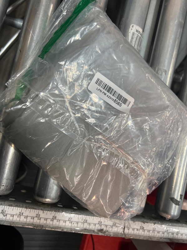 Photo 1 of 100% Natural Cotton Flat Sheet - 600 Thread Count, Soft and Crisp, Breathable, Hotel Luxury Top Sheet Only, Ultra Premium Sateen Weave - Mist Grey, Full Size