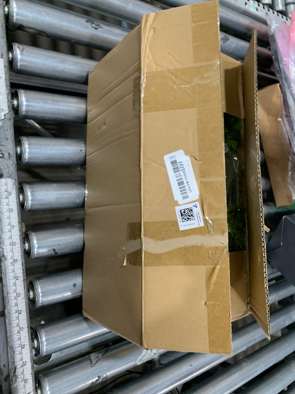 Photo 1 of ?2 Pcs? 9FT Cedar Garland with Lights, Prelit Christmas Garland Artificial Realistic, Real Touch Pine Christmas Garland for Mantle Stairs Outdoor Decoration, Battery Operated Faux Greenery Garlands