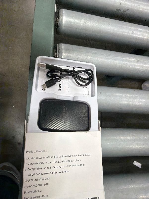 Photo 1 of 2025 Upgraded Wireless CarPlay and Android Auto Adapter- Built in Netflix YouTube Support TF Card, Magic Car Play AI Box Convert Wired to Wireless Dongle,Apple car Play Adapter for Cars from 2016