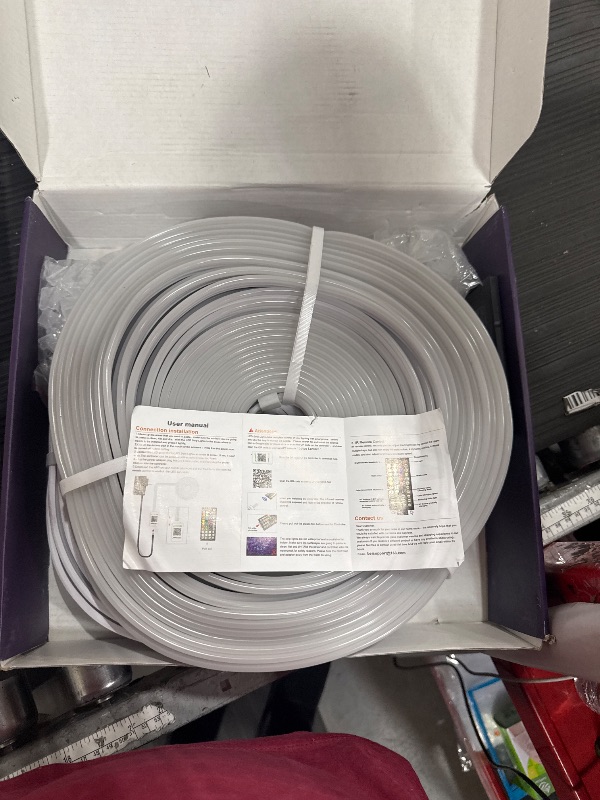Photo 1 of ****************FOR PARTS ONLY**************
200Ft Neon Rope Lights,Flexible Led Rope Lights Control with App/Remote,Multiple Modes Rope Lights,IP65 Outdoor RGB Led Neon Lights Waterproof,Music Sync Gaming Led Neon Light Strip for Bedroom Decor

**POWER A