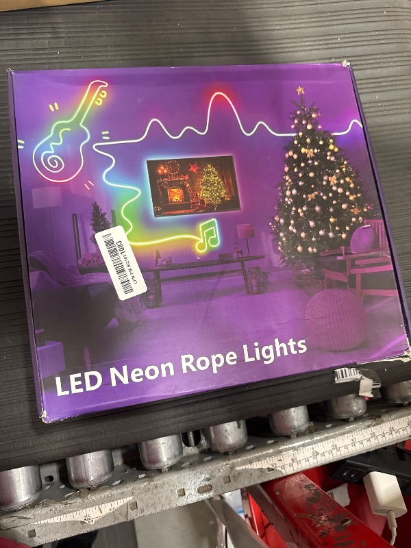 Photo 1 of ****************FOR PARTS ONLY**************
200Ft Neon Rope Lights,Flexible Led Rope Lights Control with App/Remote,Multiple Modes Rope Lights,IP65 Outdoor RGB Led Neon Lights Waterproof,Music Sync Gaming Led Neon Light Strip for Bedroom Decor

**POWER A