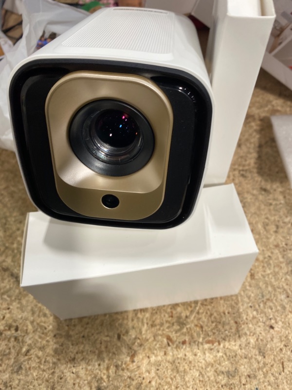 Photo 1 of ?Auto Focus&1080P?Magcubic Mini Smart Projector with 4K Support, Portable Projector with Wifi and Bluetooth, 5W Speaker, Built in Apps, Voice Control, Outdoor Movie Projector