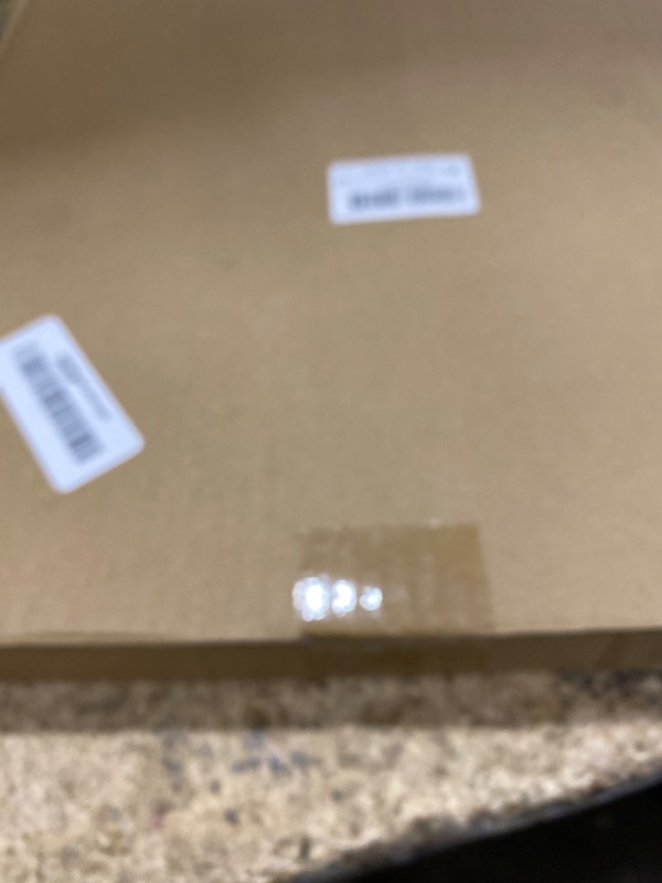 Photo 1 of ***UNKNOWN DAMAGES*** Round Solid Wood Serving Tray Extra Large Tea Coffee Snack Food Meals Serving Plate Non-Slip Kitchen Party Bar Server Ottoman Tray Breakfast Tray with Raised Edges (13inch/33cm) Black