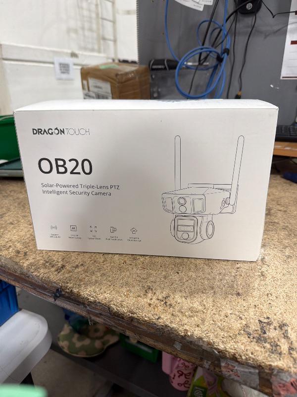 Photo 1 of 4G LTE Cellular Security Camera Outdoor, 4K 10x Optical Zoom Wireless Solar Camera 12000mAh, No WiFi or WiFi 2 Mode, 360° Pan and Tilt AI Tracking Cam for Remote Monitor with SIM Card and 64GB SD Card