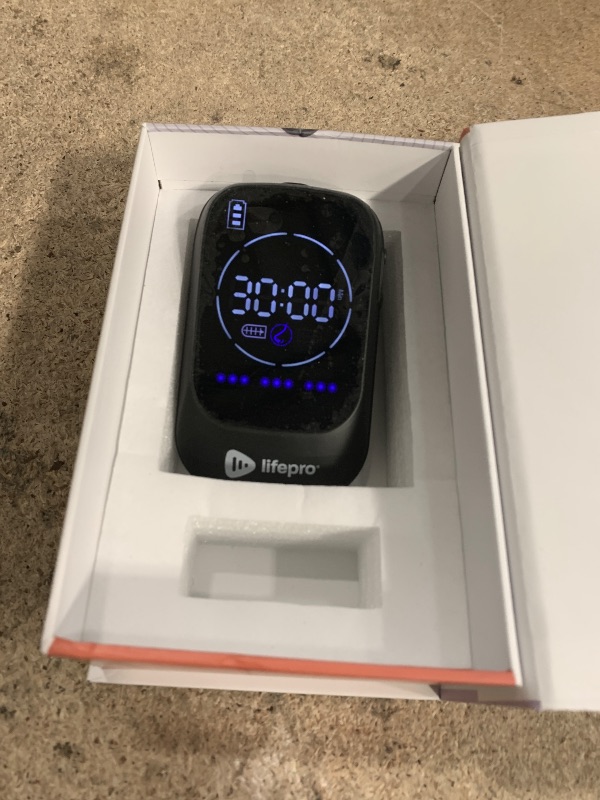 Photo 1 of *INCOMPLETE* Lifepro Red Light Therapy Device for Nose & Ears, Rechargeable Near Infrared Nasal Therapy for Sinus and Ear Pain Relief, Effective Red Light Solution for Sinuses, Compact and Portable Therapy Tool