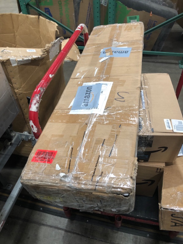 Photo 1 of **PARTS ONLY*** Marsail 48x24 Electric Standing Desk with Drawer, Computer Desk, Sit Stand Office Table with Storage & Hooks & Cable Management, Ergonomic Height Adjustable Table for Home Office, Maple