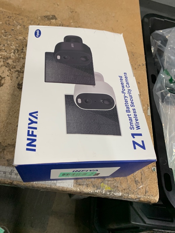 Photo 1 of INFIYA Security Cameras Wireless Outdoor-Solar&Battery Powered 2K 2.4G Cameras for Home Security, Instant Alert, AI Human Detection, Color Night Vision, 2-Way Talk, SD Storage, Work with Alexa, Z1 4P