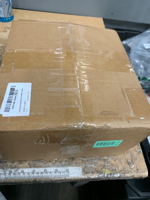 Photo 1 of [ Timer & 8 Modes ] 9 Ft by 10 Inch 50 LED Prelit Christmas Garland Decorations Warm White Lights Thick 270 Snowy Tips 70 Red Berry 10 Pinecone Xmas Decor Garland Indoor