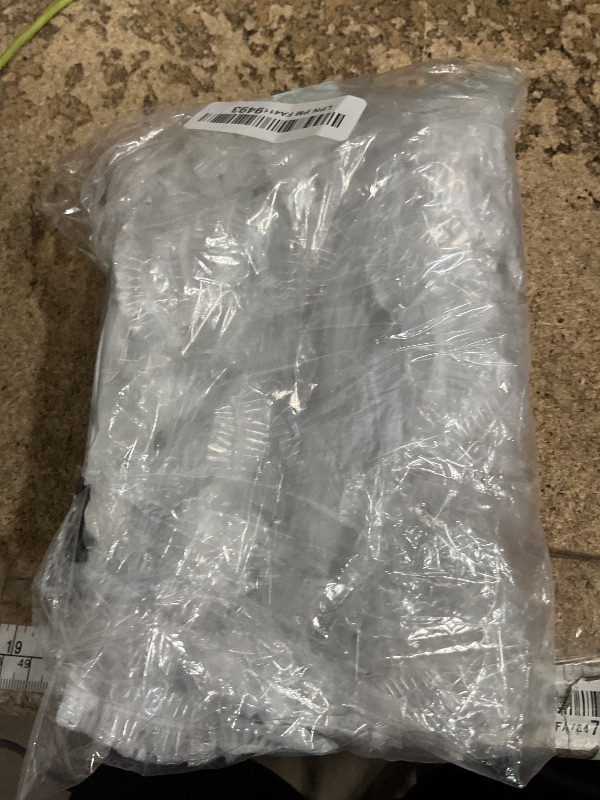 Photo 1 of 200 Pcs Ear Covers for Shower – Disposable Ear Covers for Hair Dye – Waterproof, Lightweight, Durable Plastic | Comfortable to Wear, Easy to Stretch, Suitable for Adults at Home, Spa, Travel, Hotel