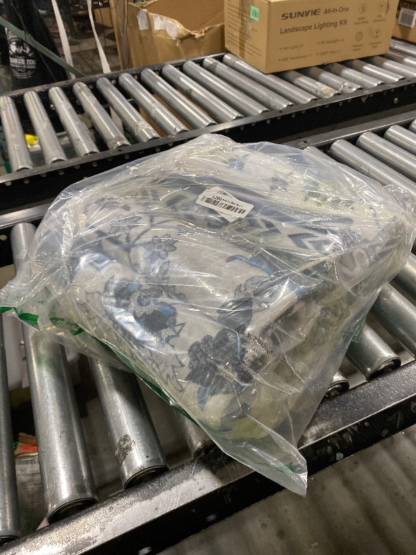 Photo 1 of Amearea Vintage Design Area Rugs for Living Room, 5x8 Machine Washable Floral Collection Traditional Bedroom Rug, Low Pile Cute Kids Room Print Carpet, No Slip Office Kitchen Home Decor, Black