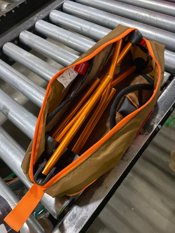 Photo 1 of GRAND TRUNK Compass 360 XT Extra Tall Swivel Stool - Compact 260lb Capacity Portable Outdoor Seat for Camping & Travel (Brown)