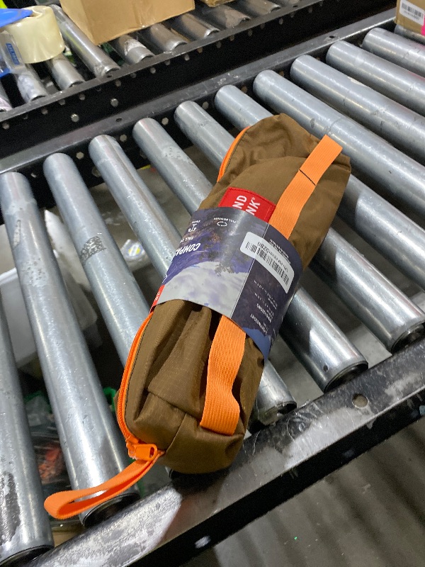 Photo 1 of GRAND TRUNK Compass 360 XT Extra Tall Swivel Stool - Compact 260lb Capacity Portable Outdoor Seat for Camping & Travel (Brown)