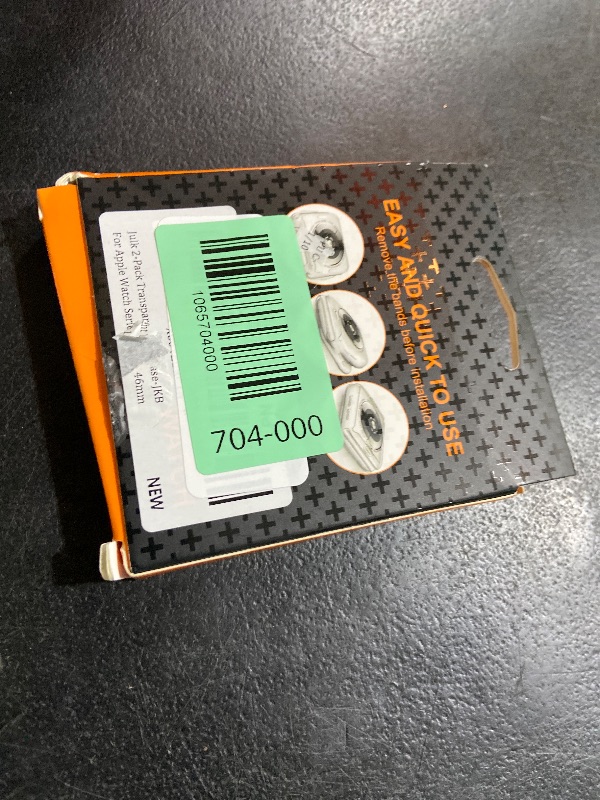 Photo 1 of [2 Pack] JULK 46mm Case with Screen Protector for Apple Watch 11 (2025), Slim Guard Bumper, Full Coverage Soft TPU Protective Cover for iWatch Series 11/10 46mm, 2 Transparent