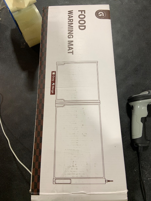 Photo 1 of 42"x16" Warming Mat for Food Extra Large, Extendable Food Warming Mat, Electric Warming Tray for Buffets Party with 7 Adjustable Temperature, 6 Timer, Silicone Food Warmer for Parties Home Countertop