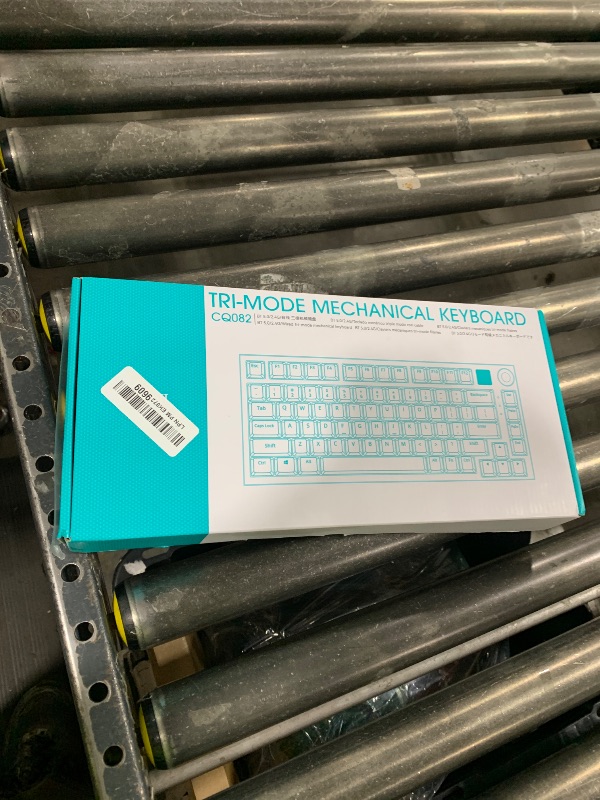 Photo 1 of 75% Wireless Mechanical Gaming Keyboard, Creamy Sound, Hot Swappable, Pre-lubed Linear Switches, Gasket Structure, Multimedia Display, RGB Backlit, 2.4GHz/USB/BT5.0, Custom Keyboard for Win/Mac