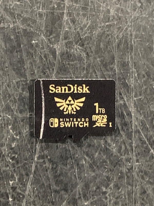 Photo 1 of SanDisk 1TB microSDXC-Card Licensed for Nintendo-Switch - SDSQXAO-1T00-GN6ZN
